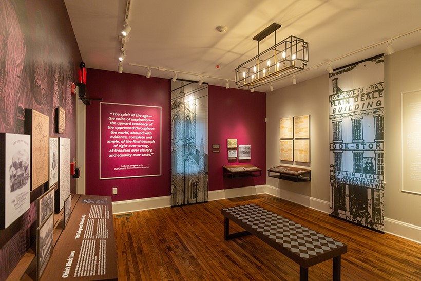 Inside of Cozad-Bates House Interpretive Center